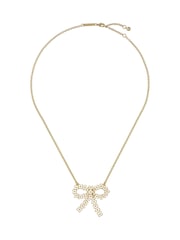 Ted Baker Tone BONNELL: Bouquet Bow Pendant Necklace - صورة 2 من 4