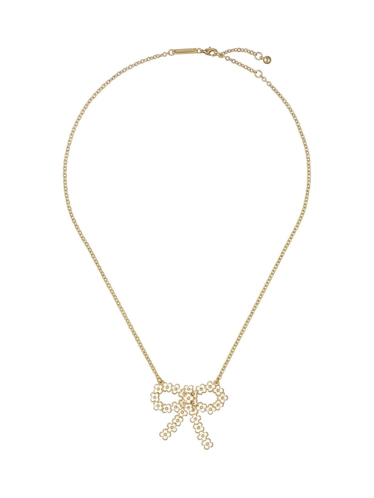 Ted Baker Tone BONNELL: Bouquet Bow Pendant Necklace - صورة 2 من 4