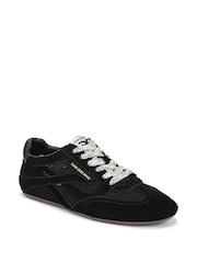 Sam Edelman Black Tobi Regular Fit Lace-Up Trainers - Image 3 of 7