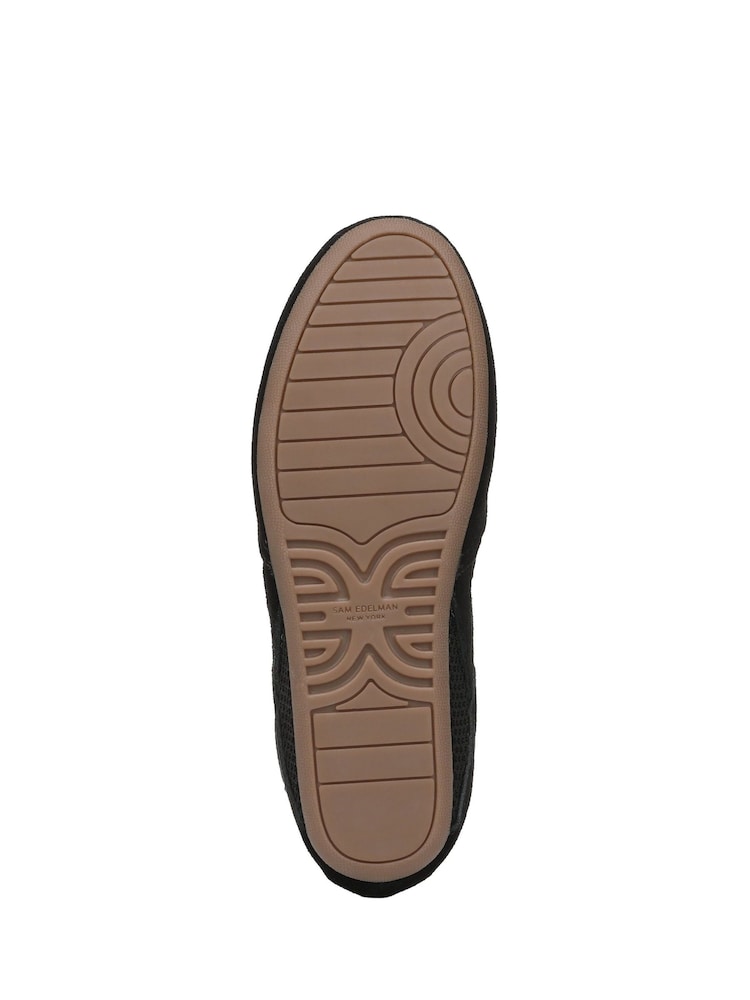 Sam Edelman Black Tobi Regular Fit Lace-Up Trainers - Image 7 of 7