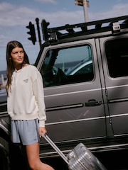 écru - self. Henley Sweatshirt - Image 3 de 6