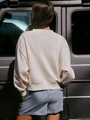 écru - self. Henley Sweatshirt - Image 5 de 6
