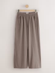 self. Stone 4 Way Stretch Wide Joggers - Image 1 of 3