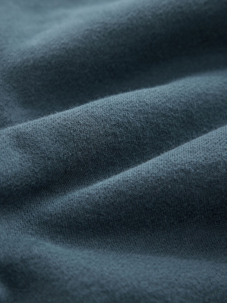 self. Teal Blue Full Zip Hoodie - Image 9 of 9
