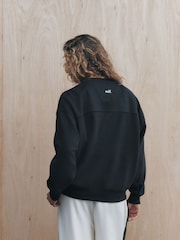self. Black Crew Neck Sweatshirt - Image 4 of 8