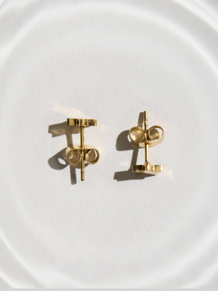Guldfarvet tone. - Stainless Steel Waterproof Star Stud Earrings - Billede 3 af 3 Guldfarvet tone. - Stainless Steel Waterproof Star Stud Earrings - Billede 3 af 3