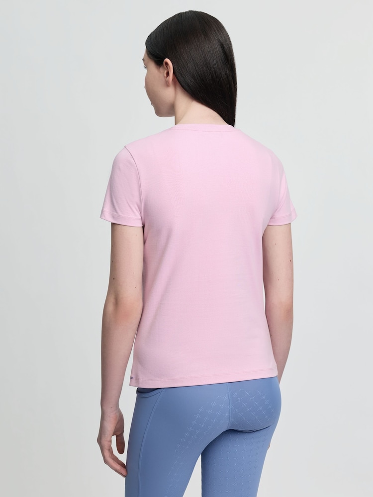 LeMieux Pink Young Rider Arianna Fondant T-Shirt - Image 2 of 4