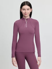 LeMieux Light Pink Young Rider Classique Mallow Base Layer - Image 1 of 4