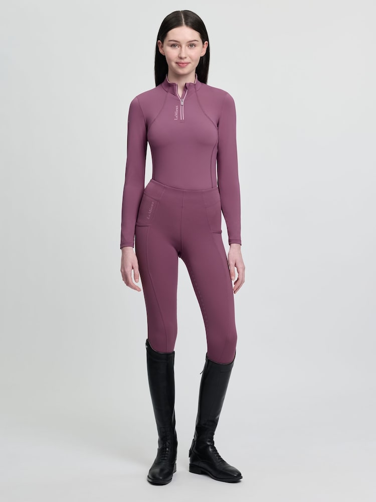 LeMieux Light Pink Young Rider Classique Mallow Base Layer - Image 4 of 4