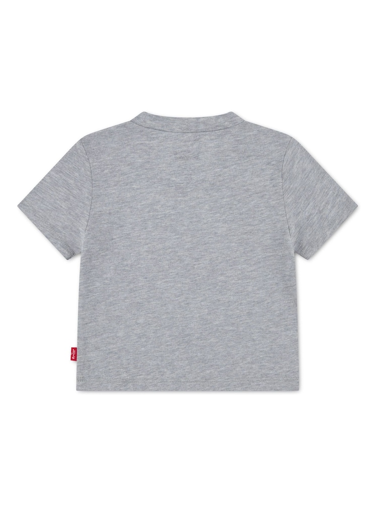 Levi's® Grey Burger Meal Short Sleeve T-Shirt - Image 2 of 3 Levi's® Grey Burger Meal Short Sleeve T-Shirt - Image 2 of 3
