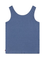 Levi's Blue Logo Ribbed Tank Top - Image 2 of 3