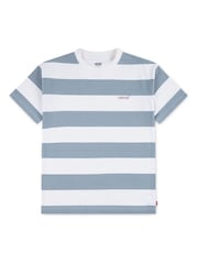 Levi's Grey Big Stripe Short Sleeve T-Shirt - Image 4 of 6