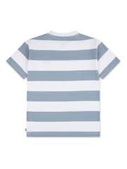 Levi's Grey Big Stripe Short Sleeve T-Shirt - Image 5 of 6