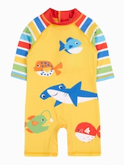 Frugi Little Yellow Sunsafe Suit - Image 2 of 5