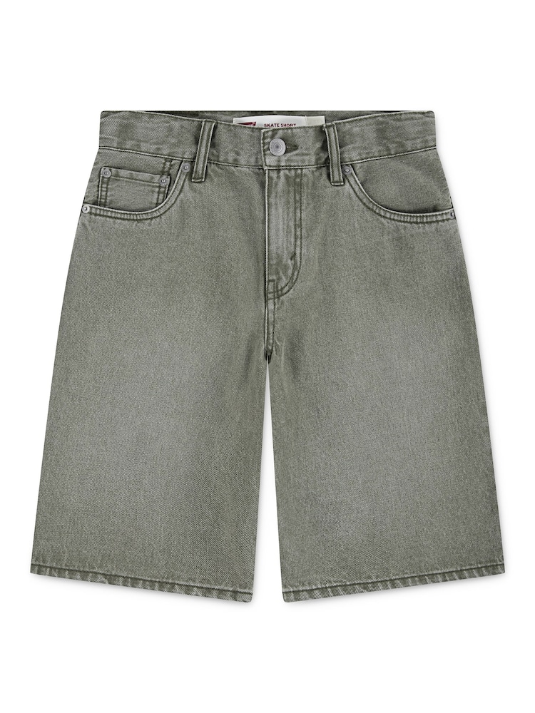 Levi's Green Baggy Denim Skate Shorts - Image 1 of 1