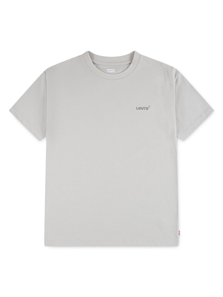 Levi's Grey Chest Logo Vintage Short Sleeve T-Shirt - Image 1 of 1 Levi's Grey Chest Logo Vintage Short Sleeve T-Shirt - Image 1 of 1