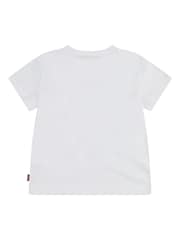 Levi's® White My First Batwing Short Sleeve T-Shirt - Image 2 of 4
