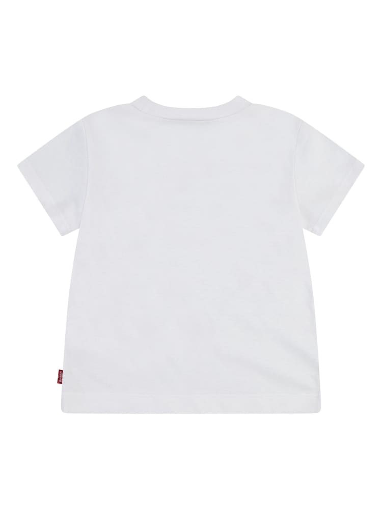 Levi's® White My First Batwing Short Sleeve T-Shirt - Image 2 of 4
