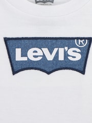 Levi's® White My First Batwing Short Sleeve T-Shirt - Image 3 of 4