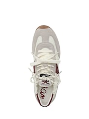 Sam Edelman White Ivanna Regular Fit LaceUp Trainers - Image 6 of 7