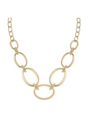 Karen Millen Gold Tone Oversize Chain Necklace - صورة 3 من 5