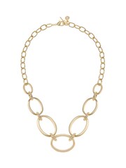 Karen Millen Gold Tone Oversize Chain Necklace - صورة 4 من 5