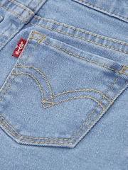 Levi's® Blue Cowboy Bear Short Sleeve T-Shirt and Pleated Shorts Set 2 Piece - Image 4 of 5