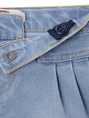 Levi's® Blue Cowboy Bear Short Sleeve T-Shirt and Pleated Shorts Set 2 Piece - Image 5 of 5