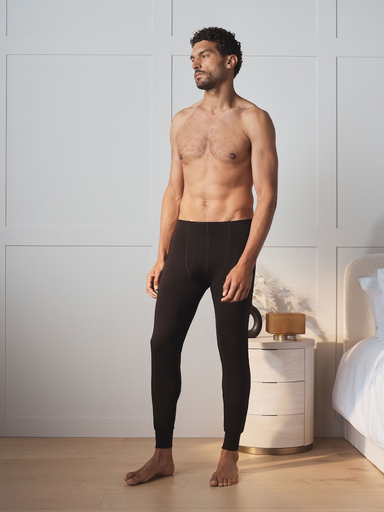 Black Light Warmth Thermal Leggings 2 Pack - Image 1 of 7