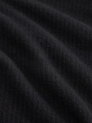 Black Thermal Long Sleeve Top and Leggings Set - Image 10 of 10