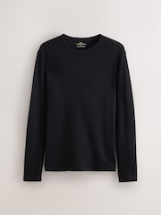 Black Thermal Long Sleeve Top and Leggings Set - Image 7 of 10