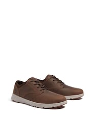 Timberland Brown Parker Street Low Shoes - Image 5 of 9