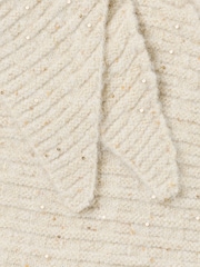 FatFace Ivory Sequin Triangle Scarf - Image 4 of 4