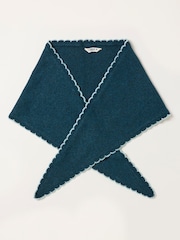 FatFace Scallop Triangle Scarf - Imagen 1 de 3