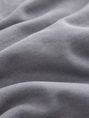 Gris de charbon de bois - self. Henley Sweatshirt - Image 7 de 8