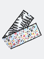 Etta Loves Plant Black Red Leopard Print Sensory Strip Reversible - Image 5 of 6