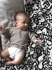 Etta Loves Keith Haring Sensory Muslin Blanket - 4 paveikslėlis iš 4