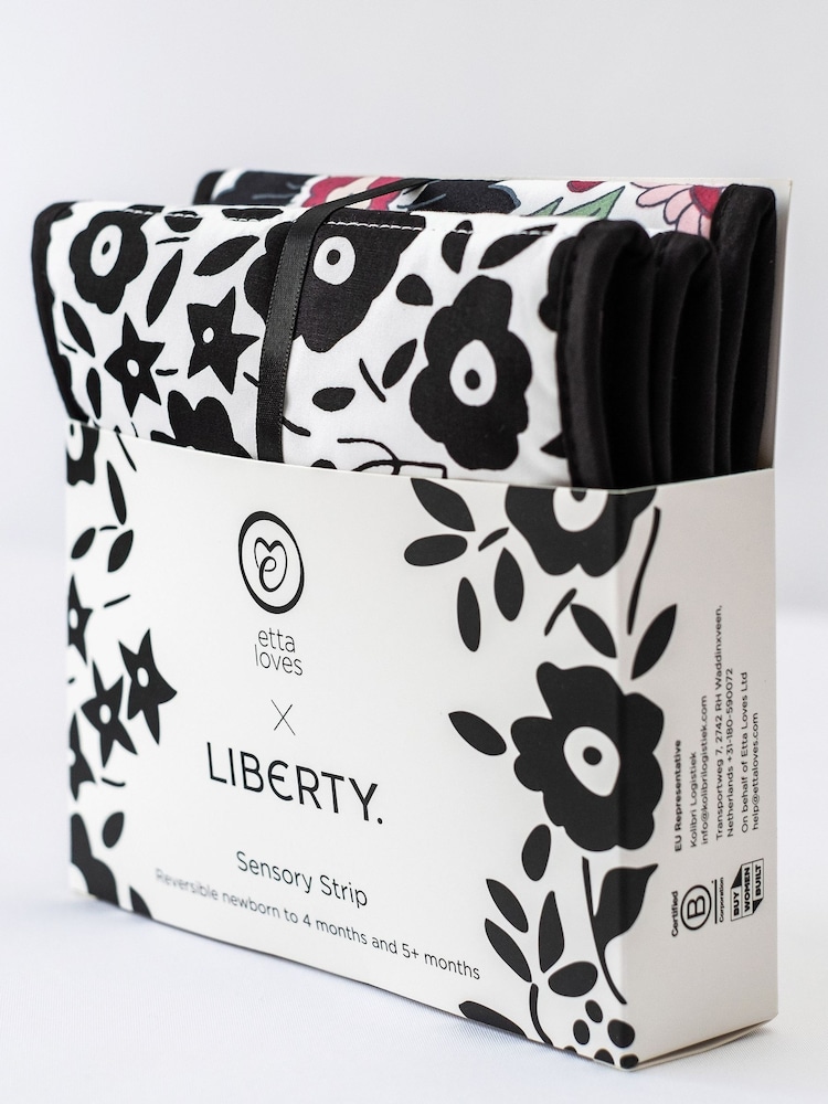 Etta Loves Black/White Liberty Reversible Sensory Strip - Image 6 of 6