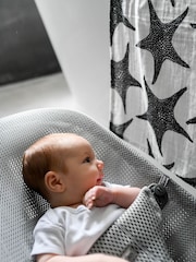 Etta Loves Black White Starfish Sensory Muslin Extra Large - Image 2 of 5