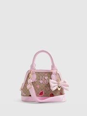 River Island Brown Lips Monogram Kelly Bag - Image 1 of 5