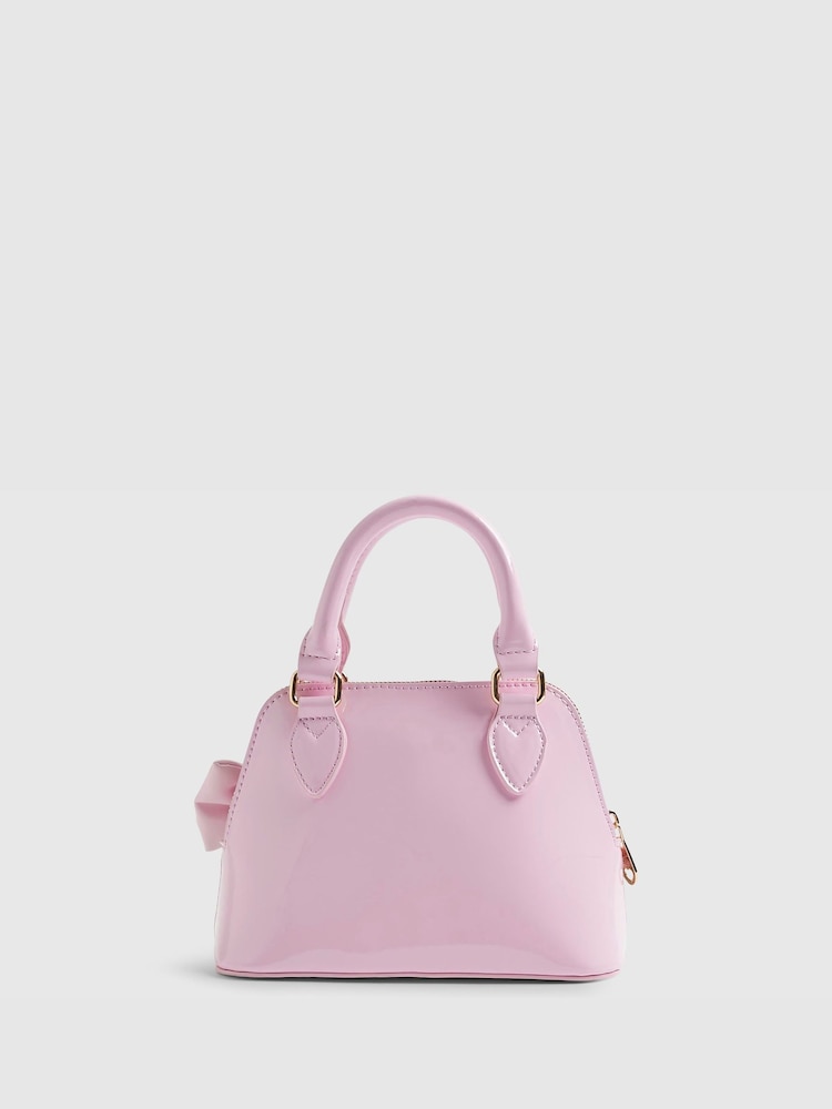 River Island Brown Lips Monogram Kelly Bag - Image 5 of 5