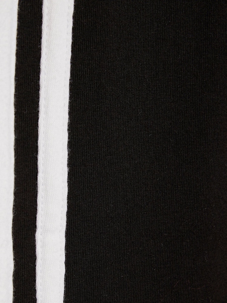 River Island Black Logo Stripe Top & Leggings Set - Image 4 of 4