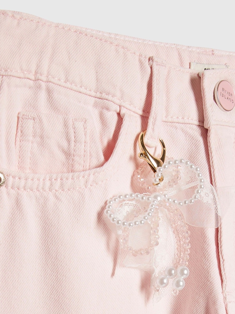 River Island Keyring Lace Wide Leg Jeans - Slika 4 od 4