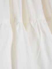 River Island White Frill Collar Floral Waistcoat Dress - Image 3 of 4