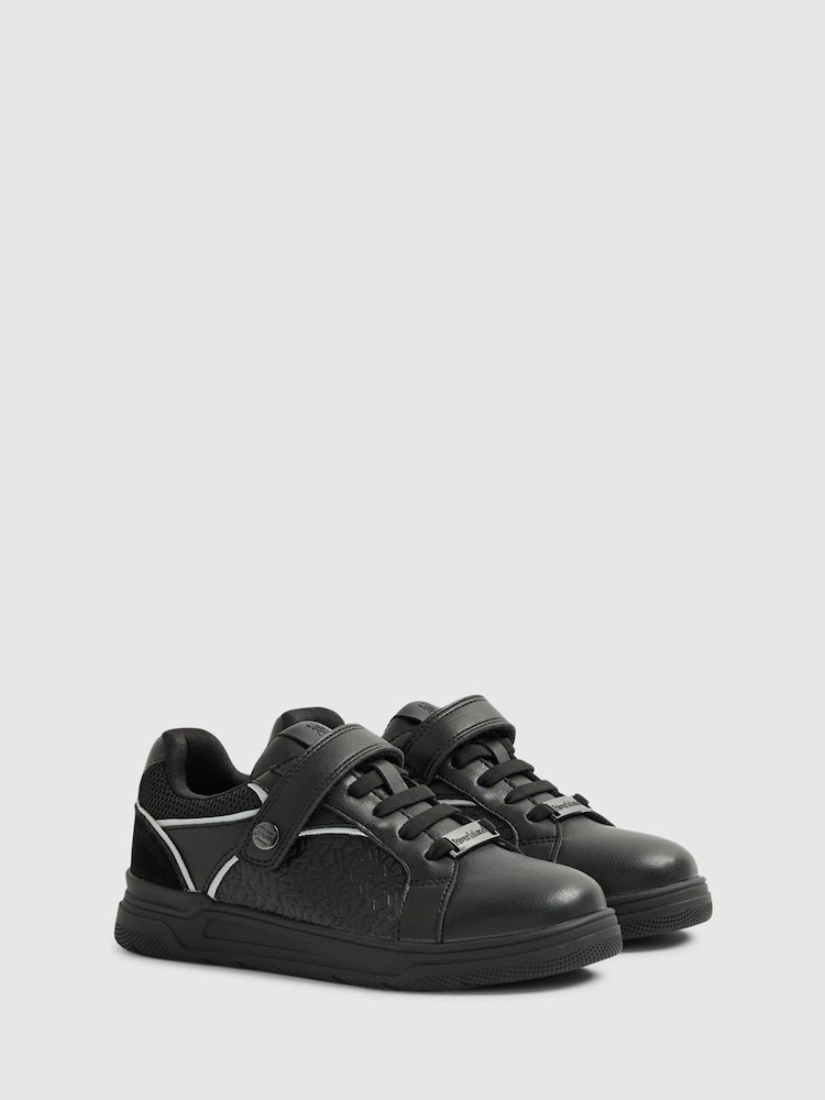 River Island Black Embossed Velcro Trainers - Image 2 of 5
