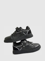 River Island Black Embossed Velcro Trainers - Image 4 of 5
