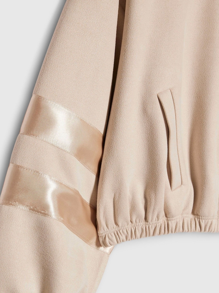 River Island Suedette Hotfix Bomber Jacket - صورة 4 من 4