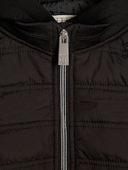 River Island Hooded Hybrid Jacket - Imaginea 3 din 4