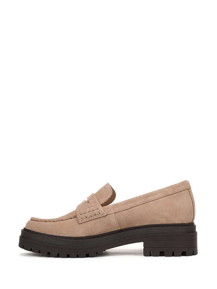 Vionic Brown Georgia Desert Sand Loafers Shoes - Image 2 of 7