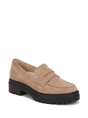 Vionic Brown Georgia Desert Sand Loafers Shoes - Image 3 of 7